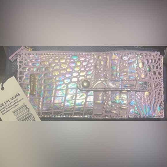 Brahmin Handbags - Brahmin Violet Wonderland Credit Card Wallet (Soldout and HTF)